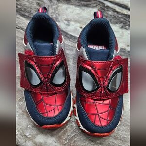 Spiderman light up sneakers